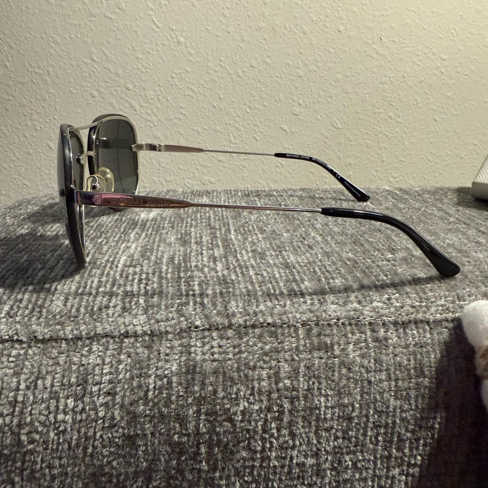 Michael Kors Black Aviator Sunglasses - Picture 2 of 4